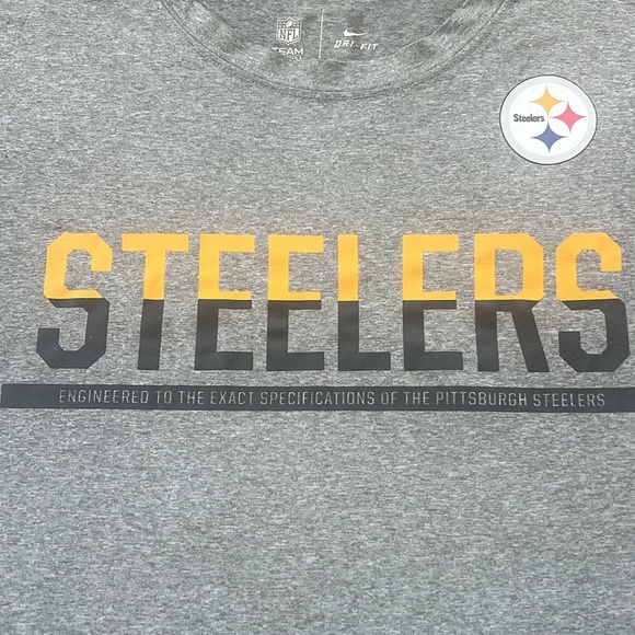 Men’s Nike Dri-Fit Pittsburgh Steelers T-Shirt - Picture 2 of 5